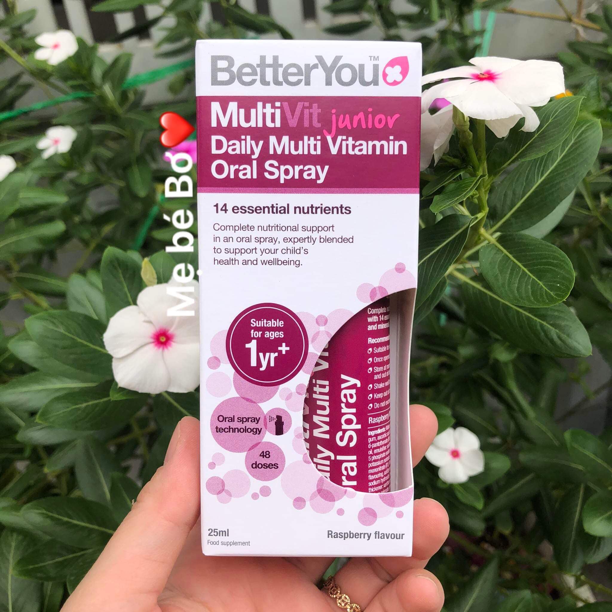 HCMXịt Multi Vitamin Better You Anh UK