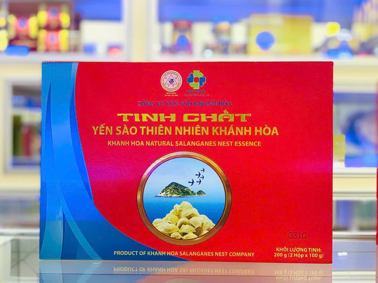 Tinh chất Yến sào thiên nhiên Khánh Hòa - 2 hộp 20 gói 5gr