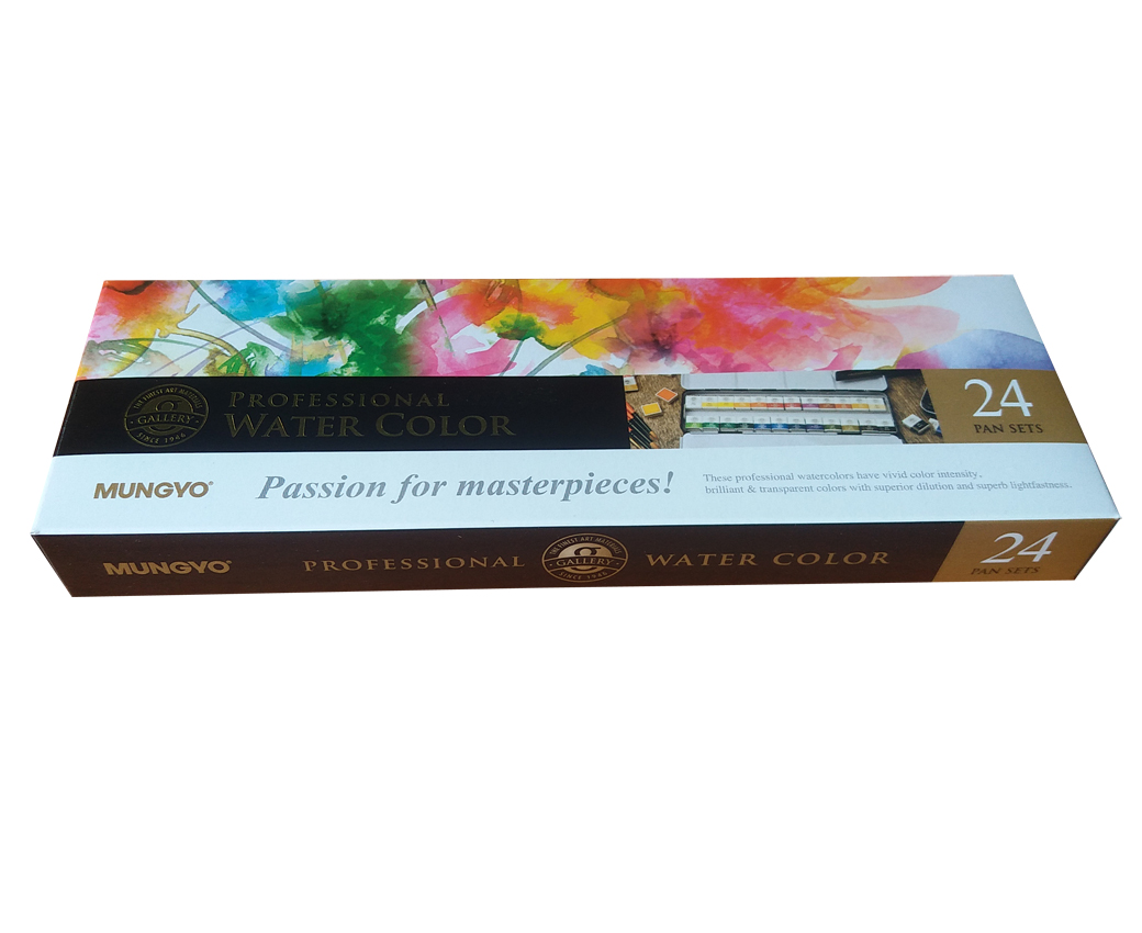 Màu nước viên nén 24 màu Mungyo Professional MWPH-24
