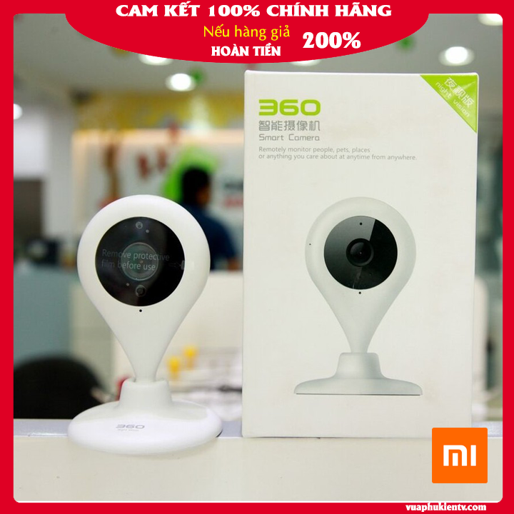 Camera 360 Quan Sát Qihoo D603 Plus HD 720p không dây kết nối wifi độ phân giải cao dùng cho gia đình văn phòng sắc nét