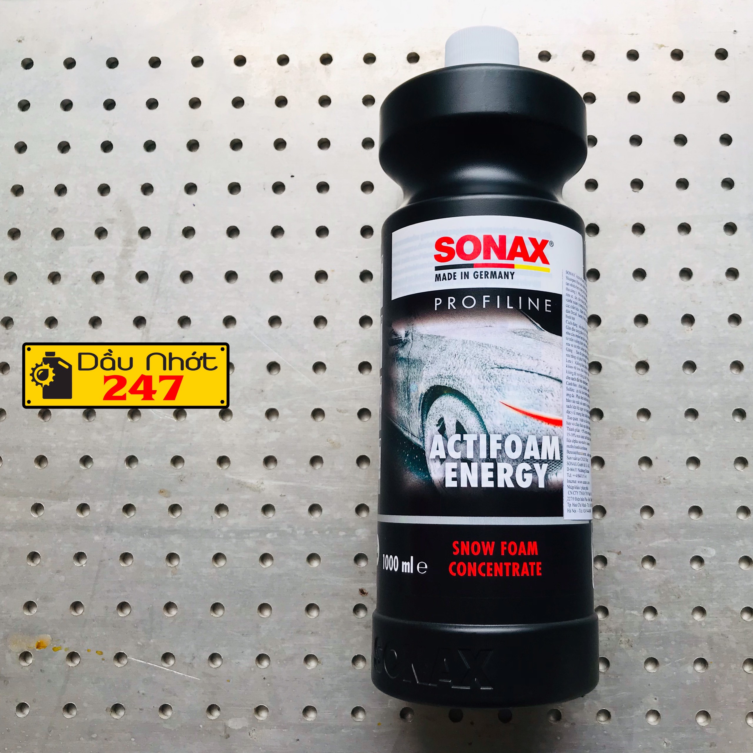 Nước rửa xe bọt tuyết Sonax Actifoam Energy 1000ml