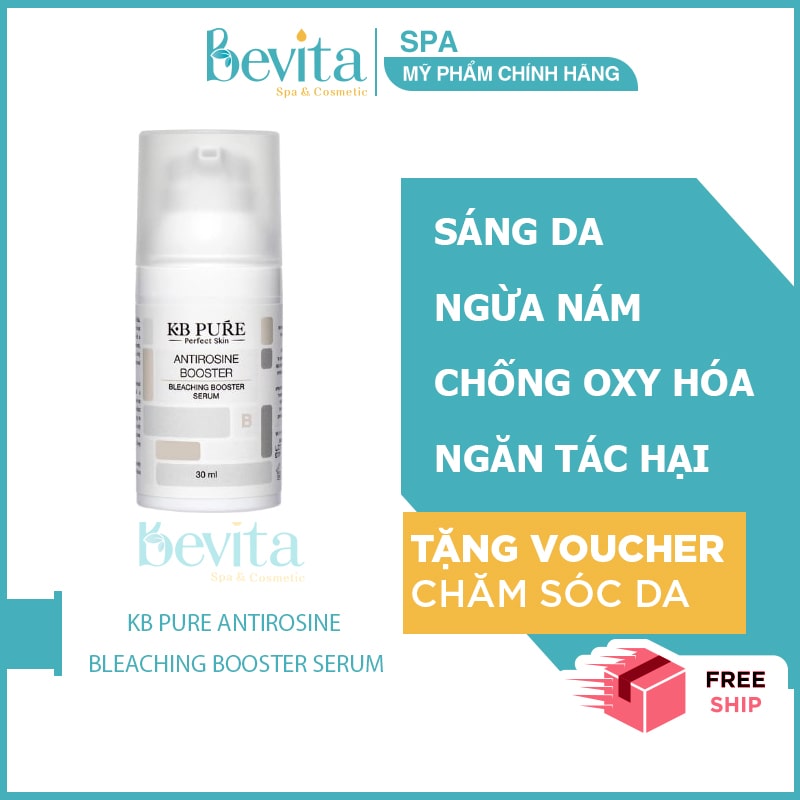 Serum giảm nám KB Pure Antirosine Bleaching Booster Serum 30ml - Bevita