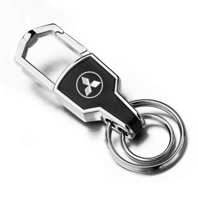 Móc chìa khóa ô tô, xe hơi logo hãng Mitsubishi