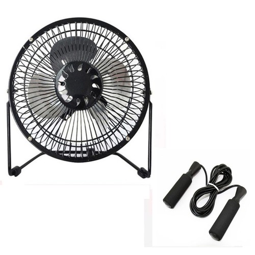 Quạt lồng sắt usb tặng dây nhảy thể dục