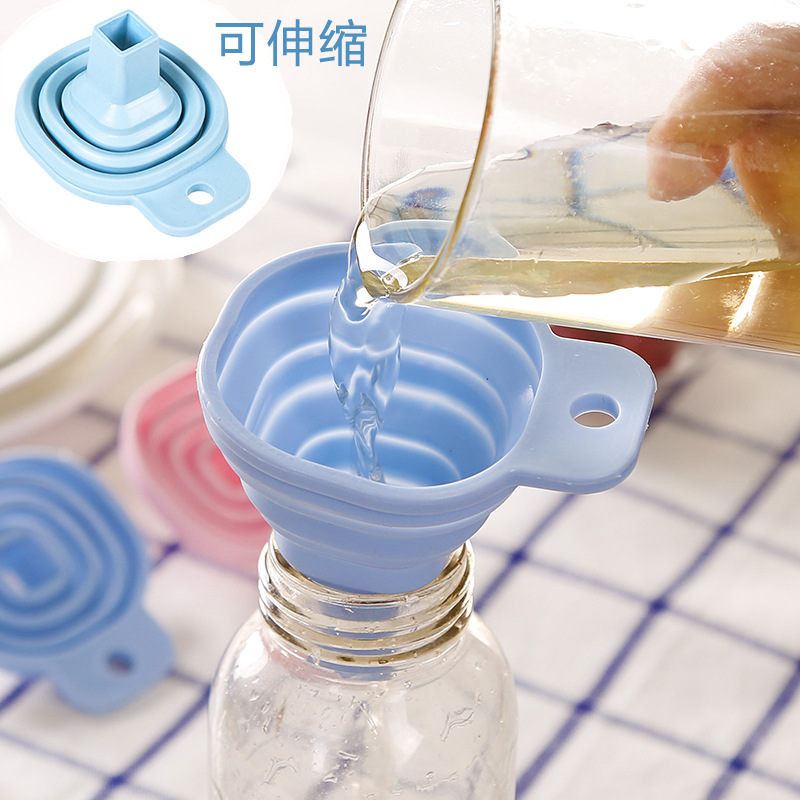 Phễu Rót Nước Phễu Silicon Xếp Gọn Tiện Lợi