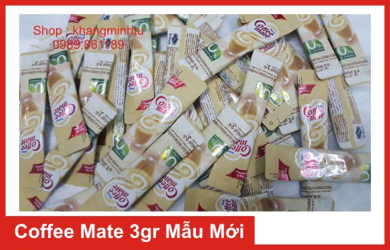[HCM] Bột kem Coffee  Mate 3gram (bịch 50 gói nhỏ) - Nestle