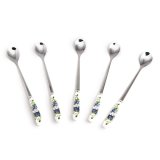 Bộ 5 muỗng inox cán sứ mfa s03-5-10 20.5cm-10