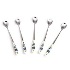 Bộ 5 muỗng inox cán sứ mfa s03-5-10 20.5cm-10