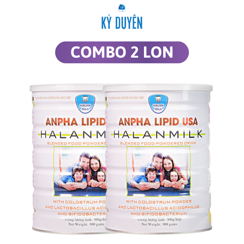 Combo 2 Hộp Sữa Non Anpha Lipid 900gam USA