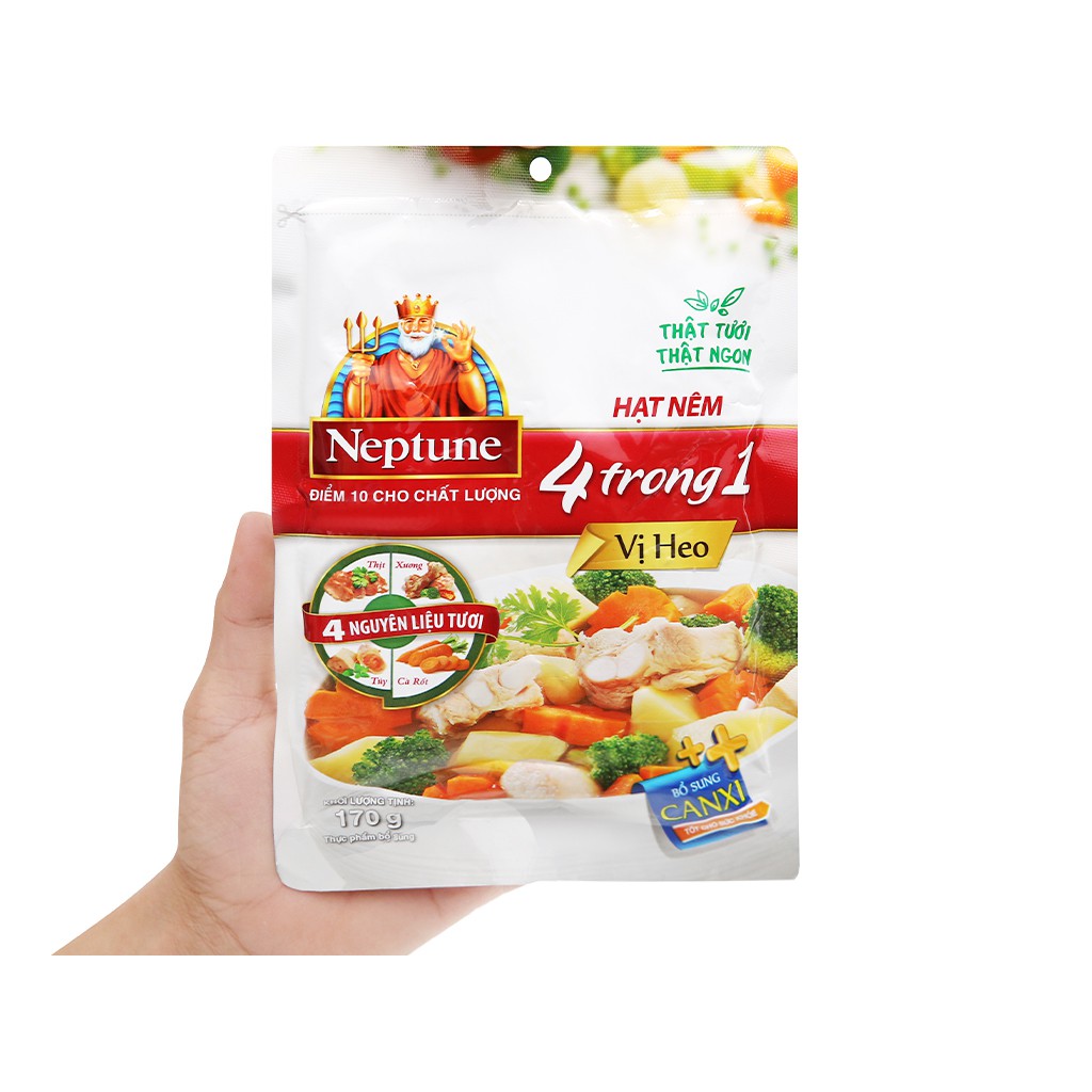 Hạt Nêm Neptune vị heo 380gr