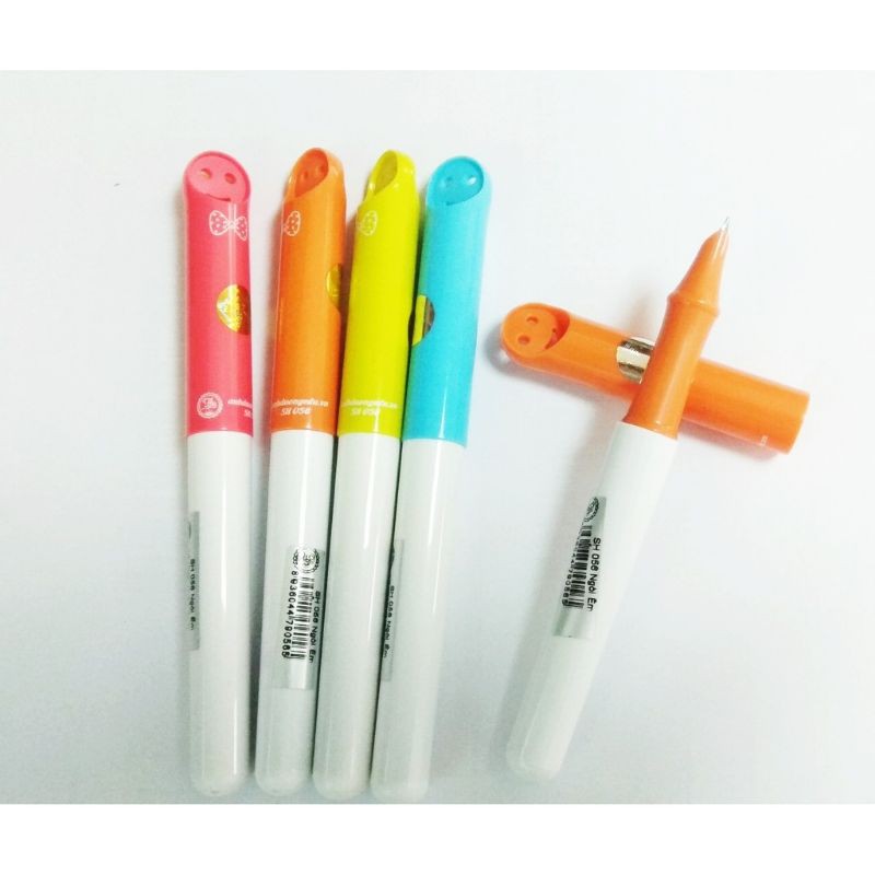 [HCM]Bút Máy Ánh Dương Mặt Cười Cá Heo SH056