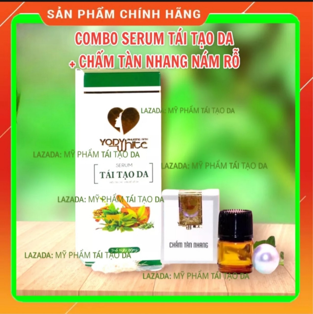 Combo chấm tàn nhang,nám rỗ và tái tạo phương anh