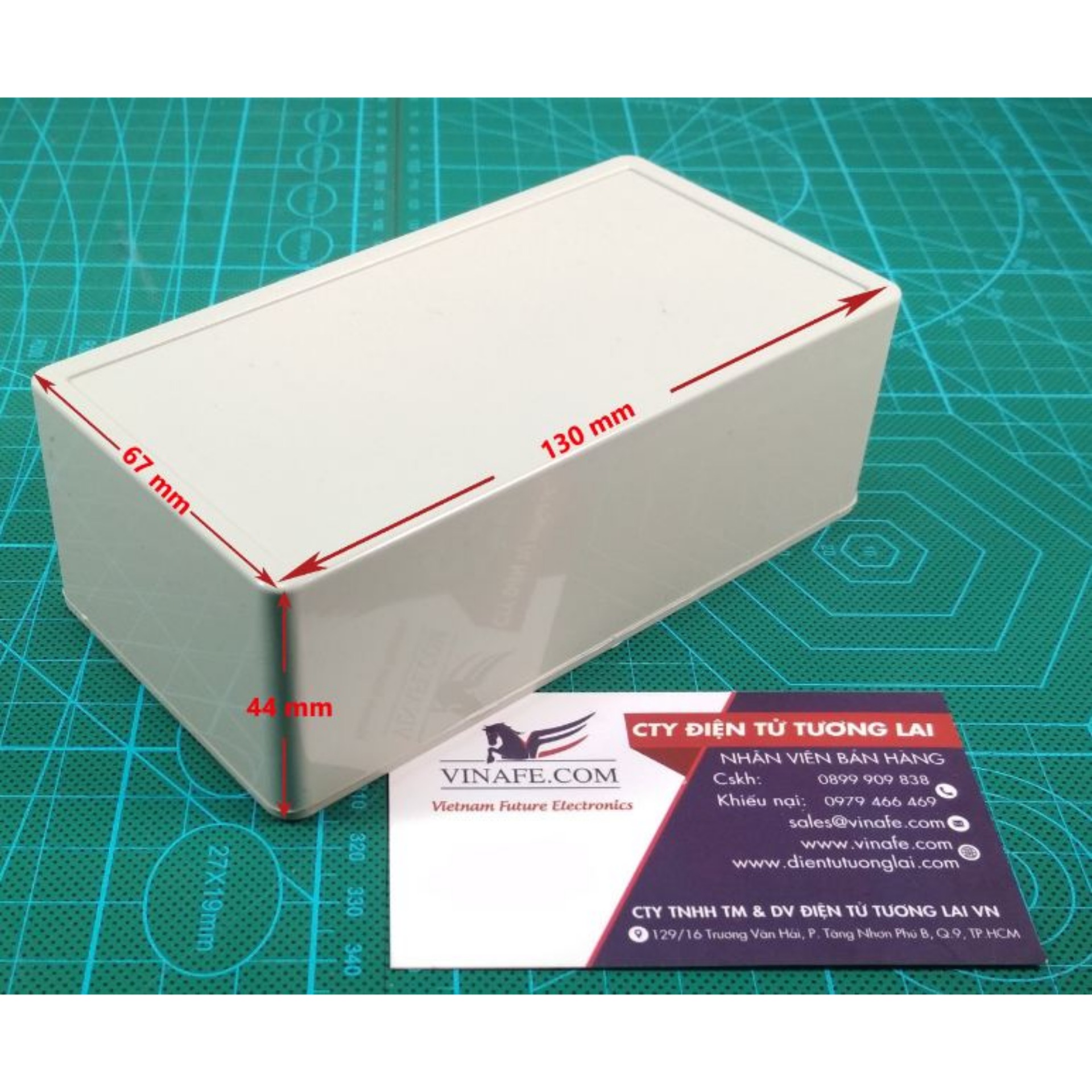 Hộp nhựa 130x67x44 mm