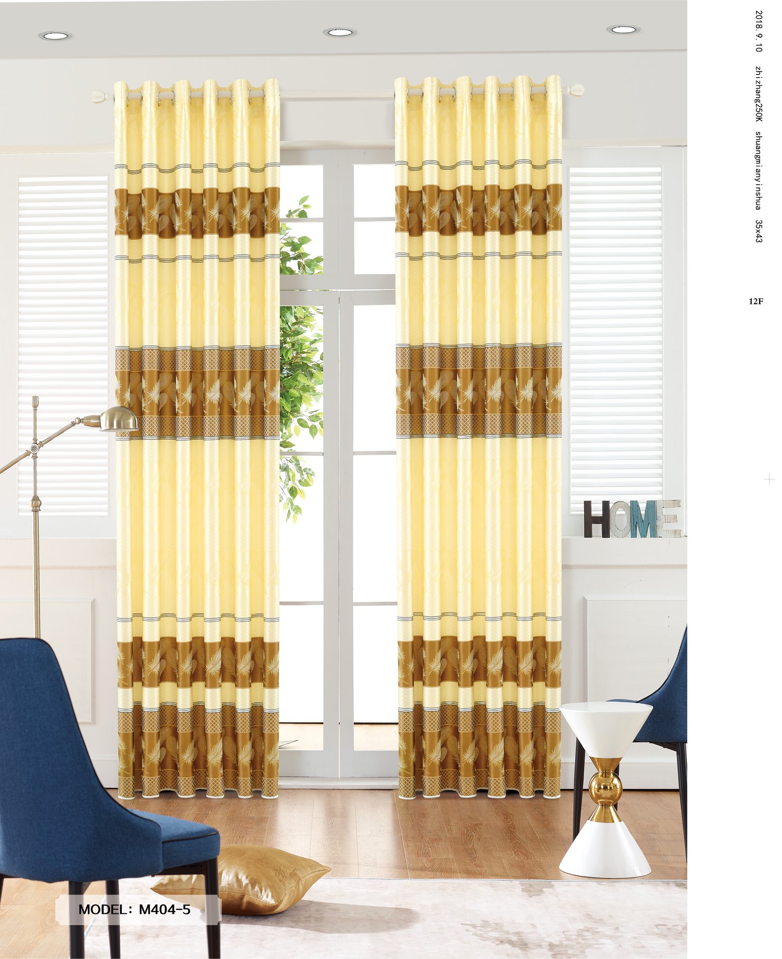 [HCM]Màn Rèm Cửa Chính Lớn [Ngang 5m Cao 3m2] - Vải Gấm cao cấp - Khoen Ore - Có video - Nhiều màu và họa tiết để chọn