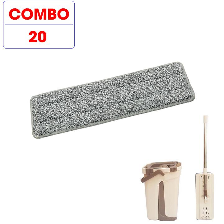 Combo 20 bông lau thay thế cây lau nhà Tashuan 5327