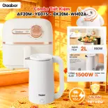 Combo 381 Nồi chiên không dầu 2L AF20M-YE01S và bình đun siêu tốc 2L EK20M-WH02A - Bảo hành 12 tháng 1 đổi 1