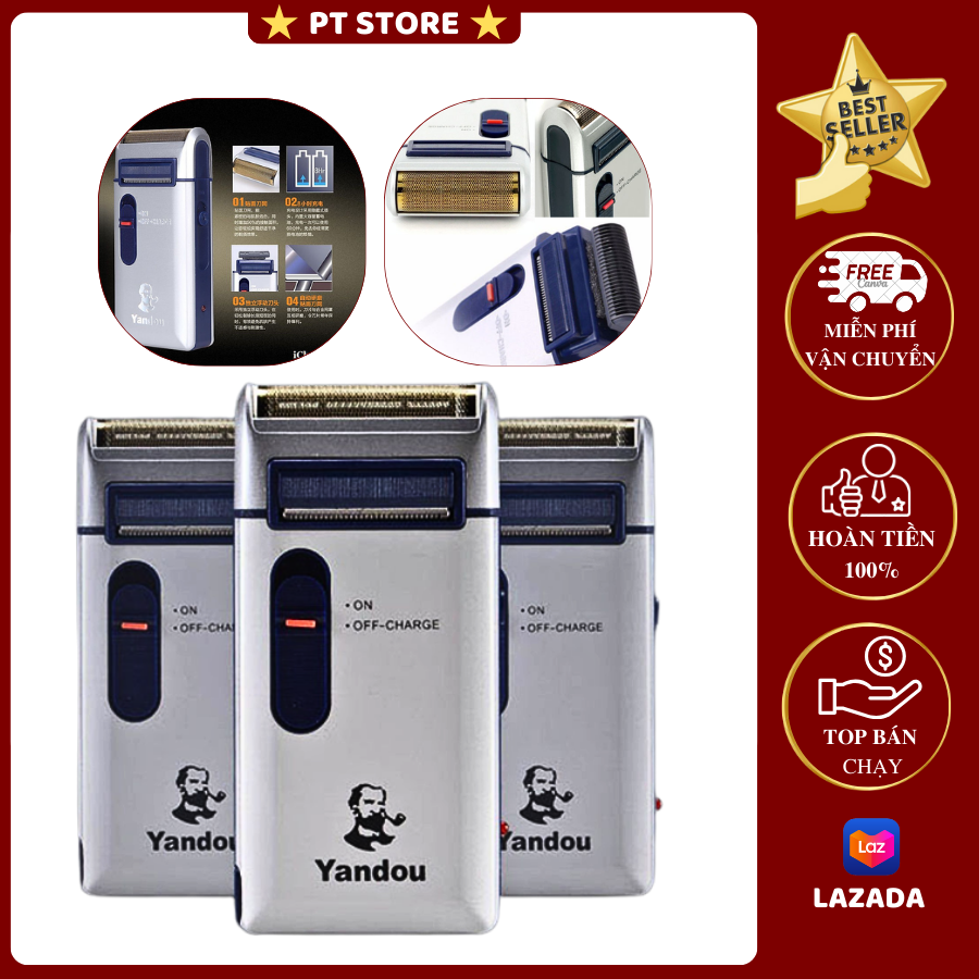 Máy cạo râu nam Yandou SC W301U sạc điện cao cấp, Máy cạo râu mini, Máy cạo râu sạc điện