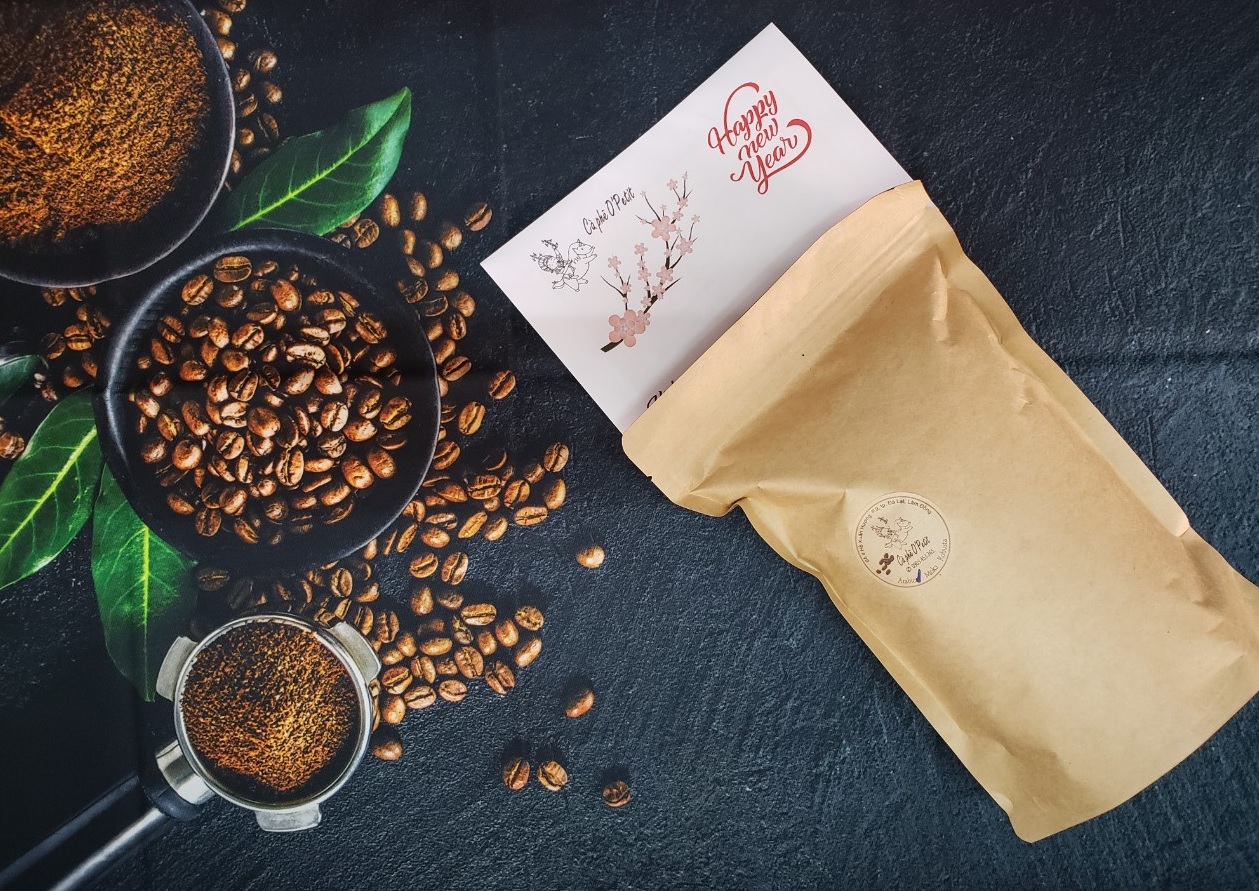 Cà phê rang mộc số 2 O'Petit pha phin
