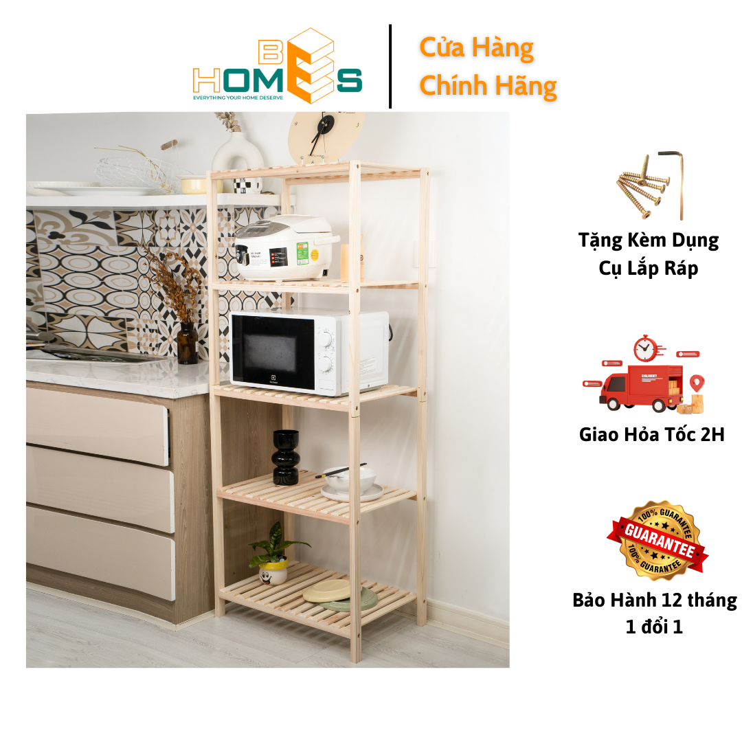 Kệ lò vi sóng Behomes 5 tầng