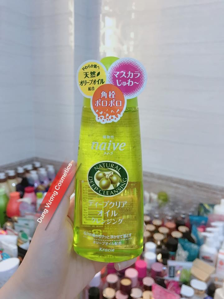 Dầu Tẩy Trang Kanebo Kracie Naive Deep Cleansing Oil 170ml