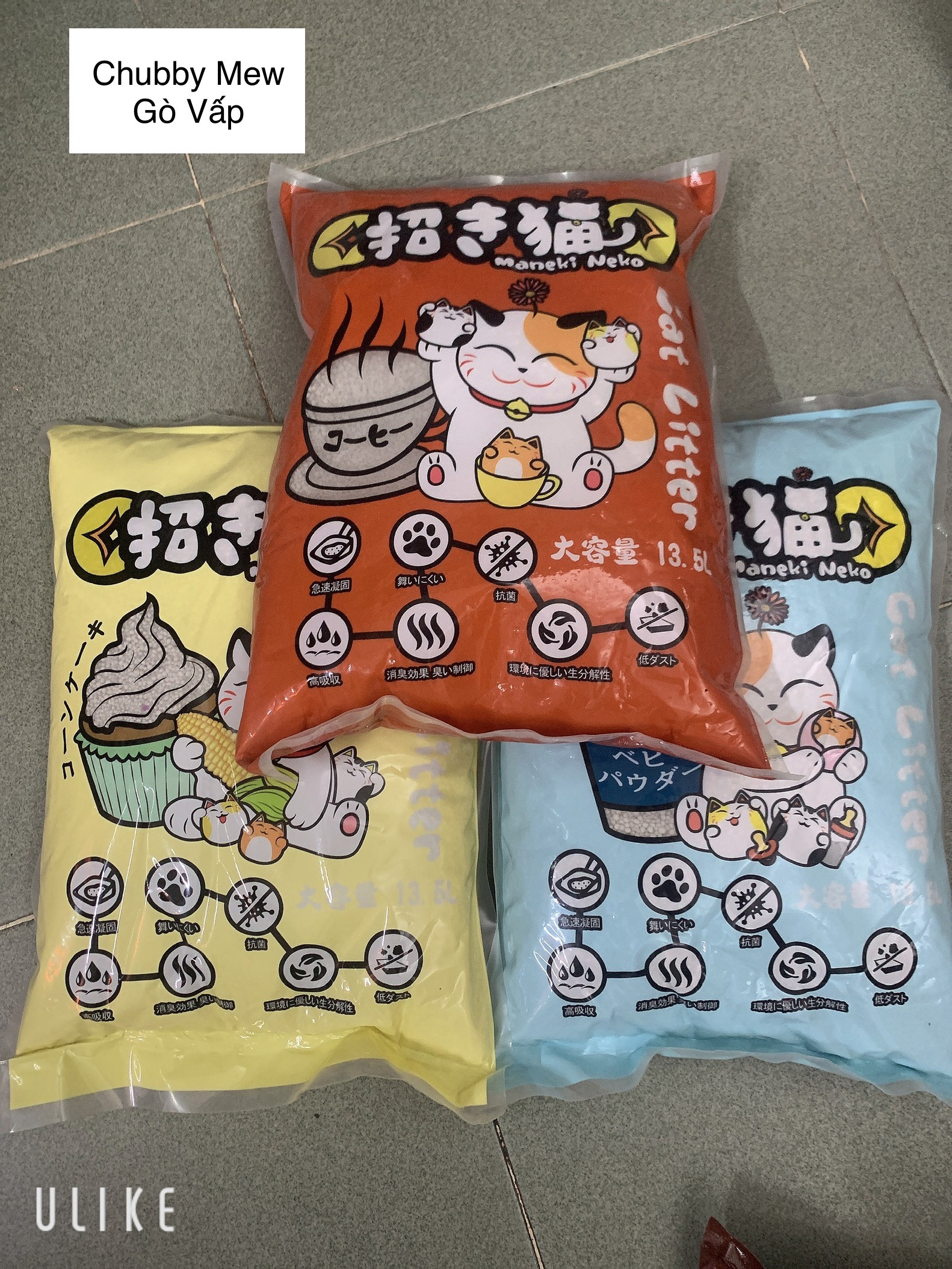 "Hoàn tiền đến 10%" Cát vệ sinh Maneki Neko cat litter 5 lít