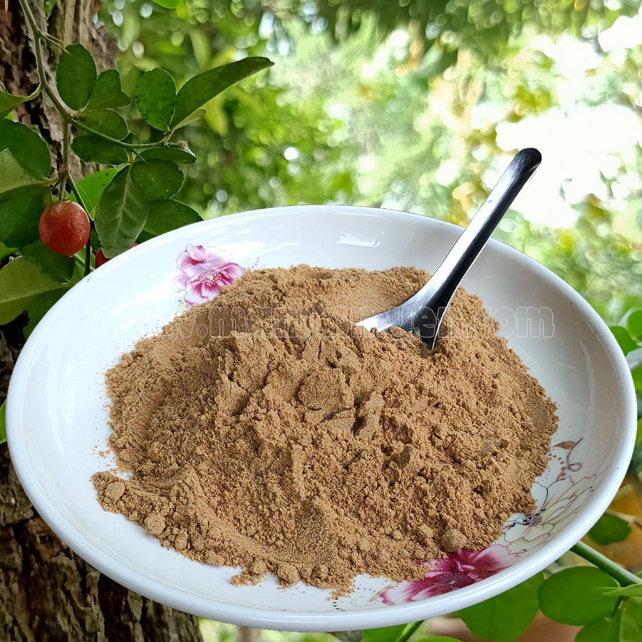 400gr thính gạo làm nhà rang vàng thơm dùng làm nem, bì hiệu ông bà 5 châu đốc