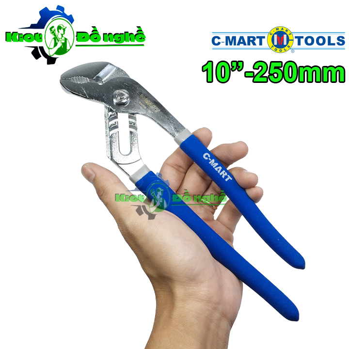 Kìm mỏ quạ 10 inch 250mm c-mart b0006-10 - kìm nước - kiot đồ nghề