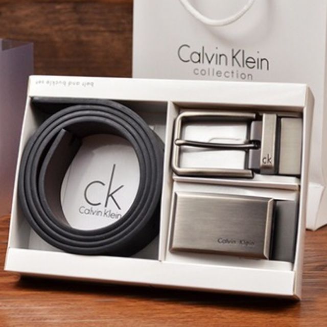 [HCM]( HÀNG CAO CẤP ) ) THẮT LƯNG DA NAM - THẮT LƯNG NAM 2 ĐẦU FULLBOX - DÂY NỊT CALVIN KLEINN (CK) 2 ĐẦU CAO CẤP FULLBOX MẪU 2020