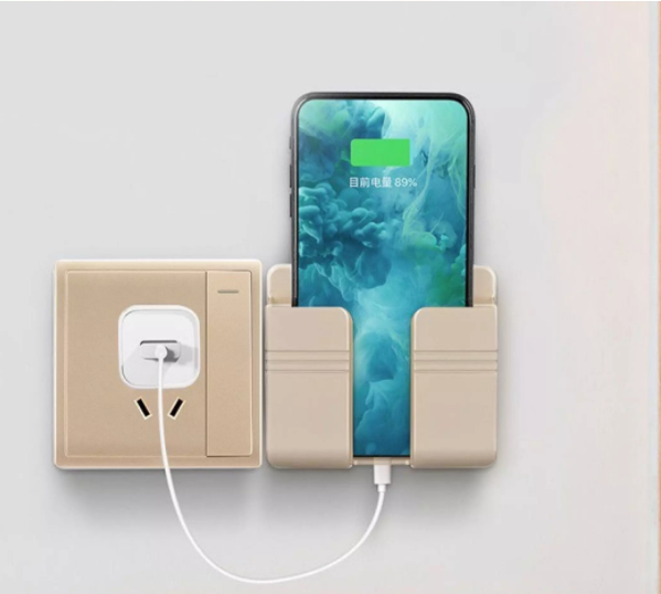 Kệ Dán Tường Treo Điện Thoại / Remote đa năng với miếng dán tường chắc chắn