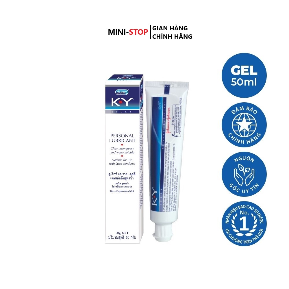 Gel bôi trơn Durex K-Y Jelly 50g thái lan