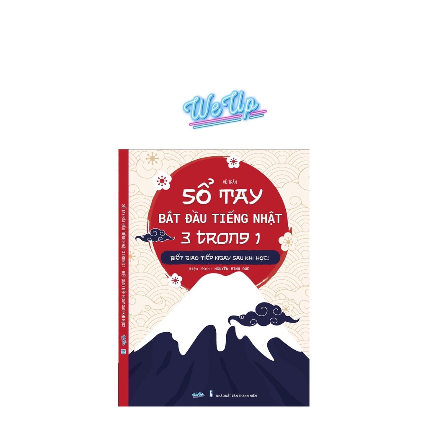 Combo sổ tay bắt đầu tiếng nhật 3 trong 1 & sổ ghi chép tiếng nhật
