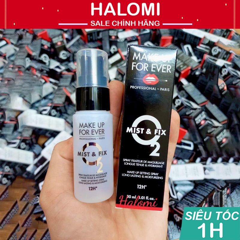 Xịt khoá nền Makeup for Ever Mist & Fix 100ml kiềm dầu giúp lớp nền mịn lì