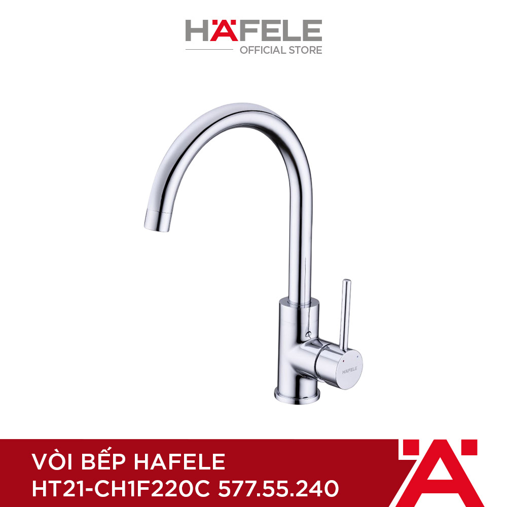 Vòi bếp hafele ht21-ch1f220c 577.55.240