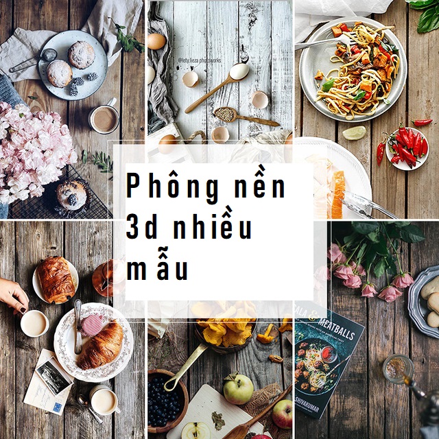 Phông nền 3d chụp ảnh sản phẩm size 55x85cm