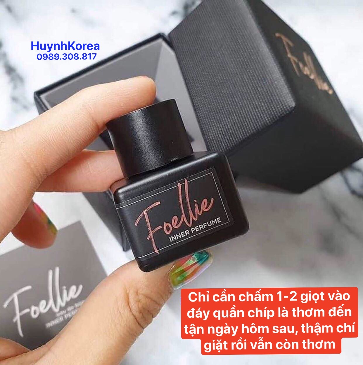 Nước hoa vùng kín Foellie Eau De Bijou nội địa Hàn Quốc