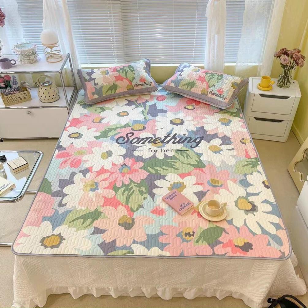 [HCM]Chiếu Điều Hòa Tencel Cao Su Non LateXx 5D - KÈM ẢNH THẬT.CHIẾU ĐIỀU HÒA TENCEL LATEXX TỪ MỦ CAO SU NON CỰC KỲ MÁT LẠNH.BỘ SẢN PHẨM GỒM 1 Chiếu Và 2 Áo Gối. Hàng Loại 1.