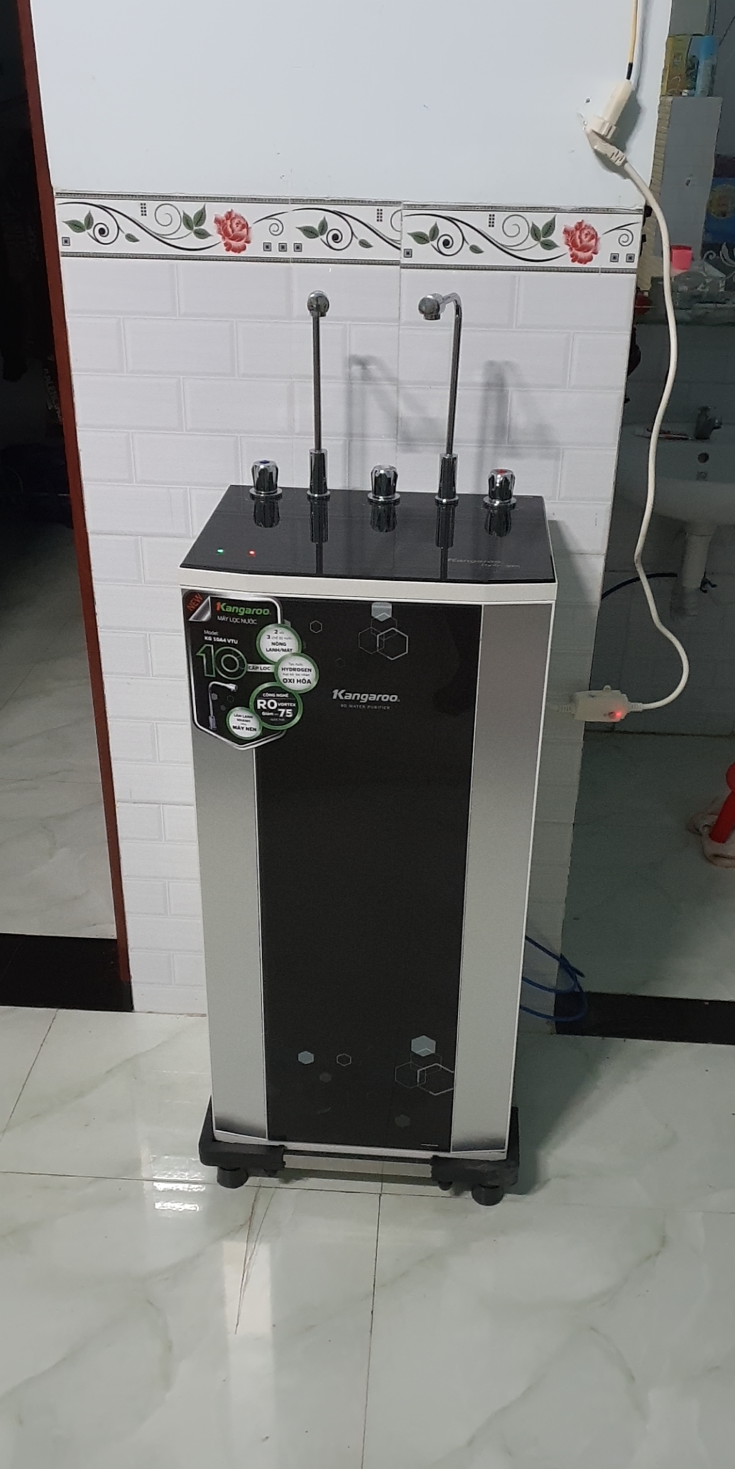 Máy lọc nước r.o nóng lạnh hydrogen kangaroo kg10a4vtu nóng - lạnh - ro