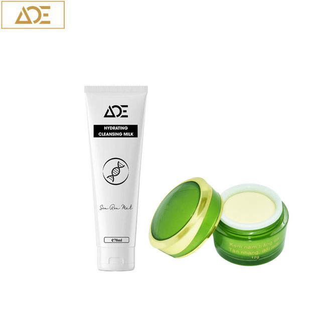 Combo Sữa Rửa Mặt Và Kem Nám Trắng Da Đồi Mồi ( MUA 2 BỘ TẶNG 1 BỘ )