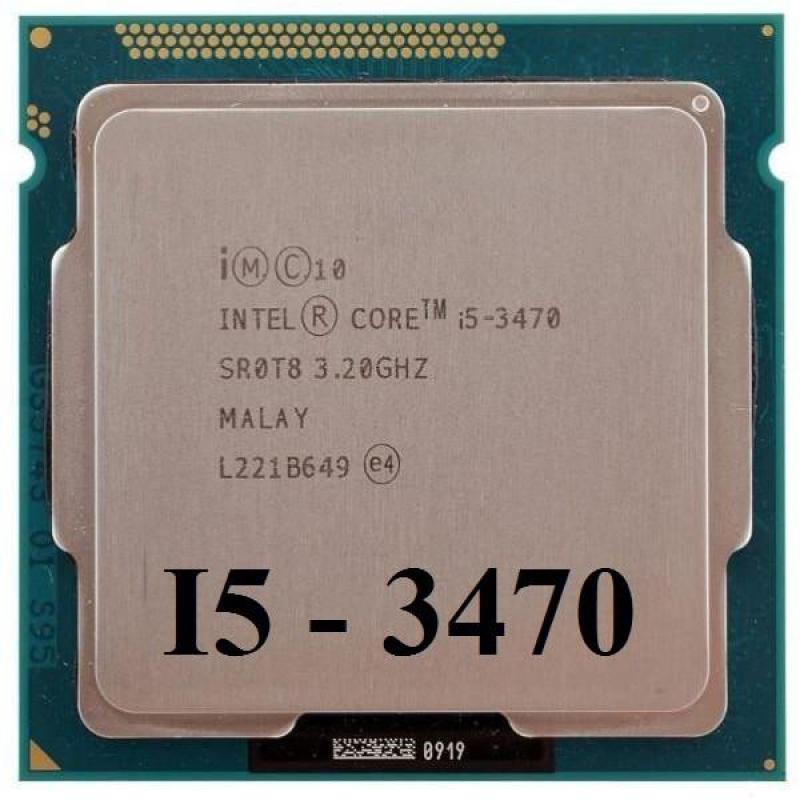 Chip xử lí cpu intel core i5 3470 3.2 mhz thế hệ 3. hãng đã sử dụng. bh 1 tháng.