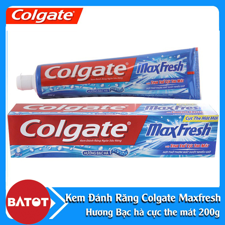 Kem Đánh Răng Colgate Maxfresh Hương Bạc Hà Tuýp 155g