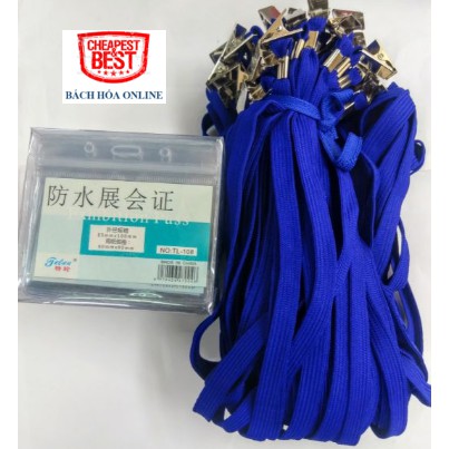 Combo thẻ miết nhỏ ngang 108 dọc 107 + dây thẻ móc nhựa