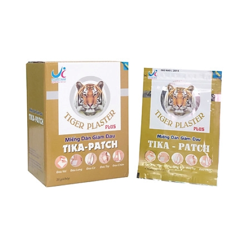 Miếng dán giảm đau con hổ Tika-Patch
