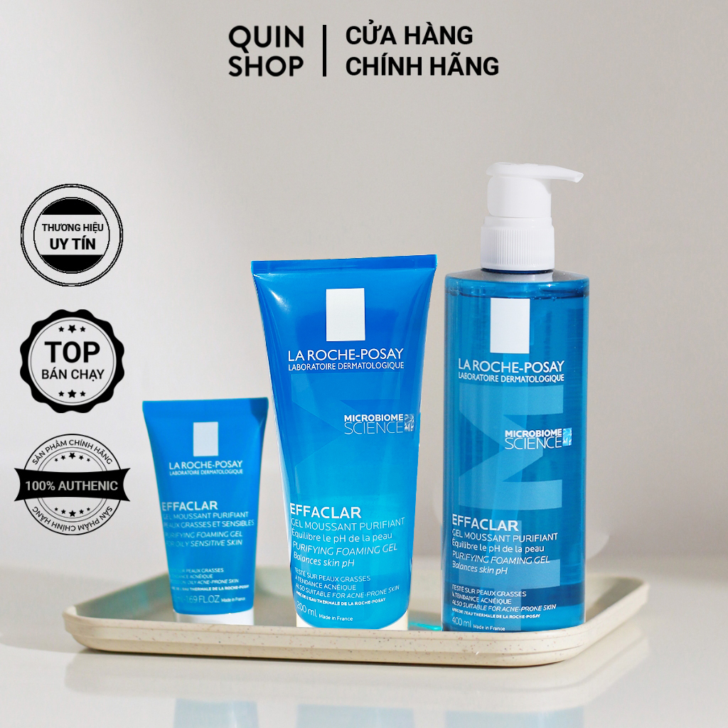 Sữa Rửa Mặt Cho Da Mụn La Roche-Posay Effaclar Purifying Foaming Gel Cleanser