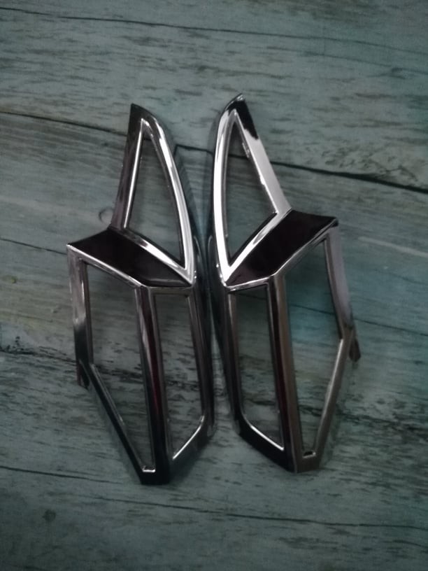 Cặp ốp đèn xinhan sau mạ crom xe wawe blade