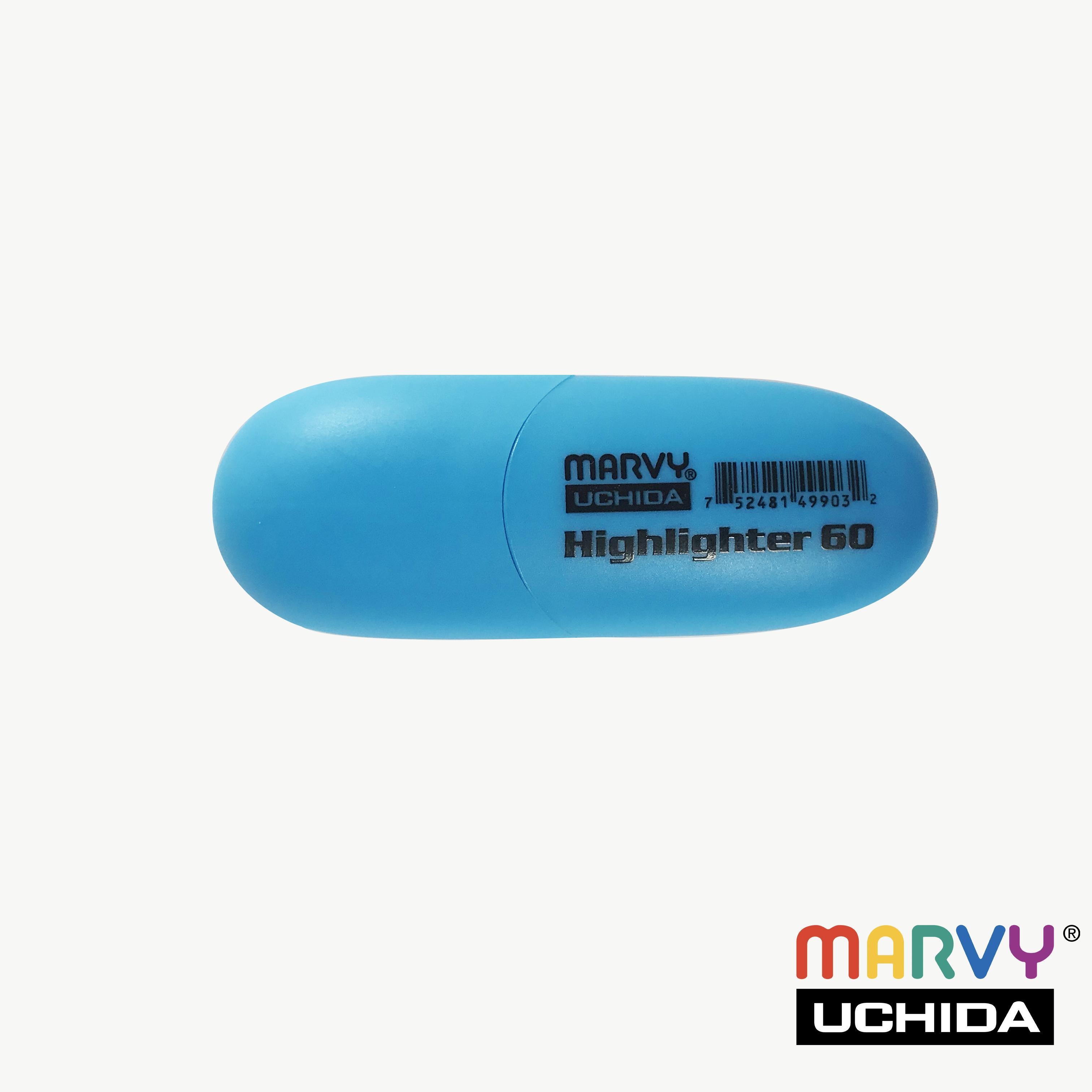 Bút đánh dấu Marvy Uchida Mini Highlighter 60 – Màu xanh dương dạ quang