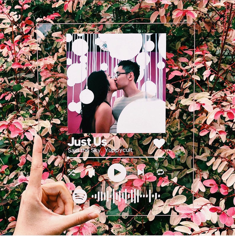Spotify Acrylic customs album - Bìa nhạc trong suốt - Order theo yêu cầu // Bìa 25X20cm