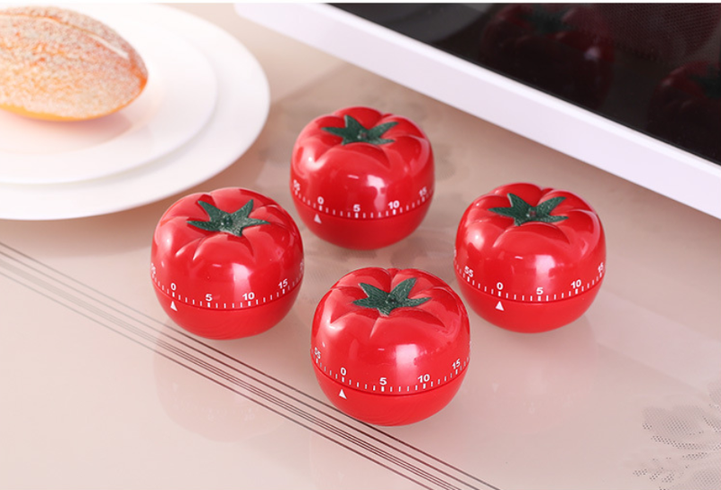 Đồng hồ hẹn giờ nấu món ăn hình cà chua siêu yêu