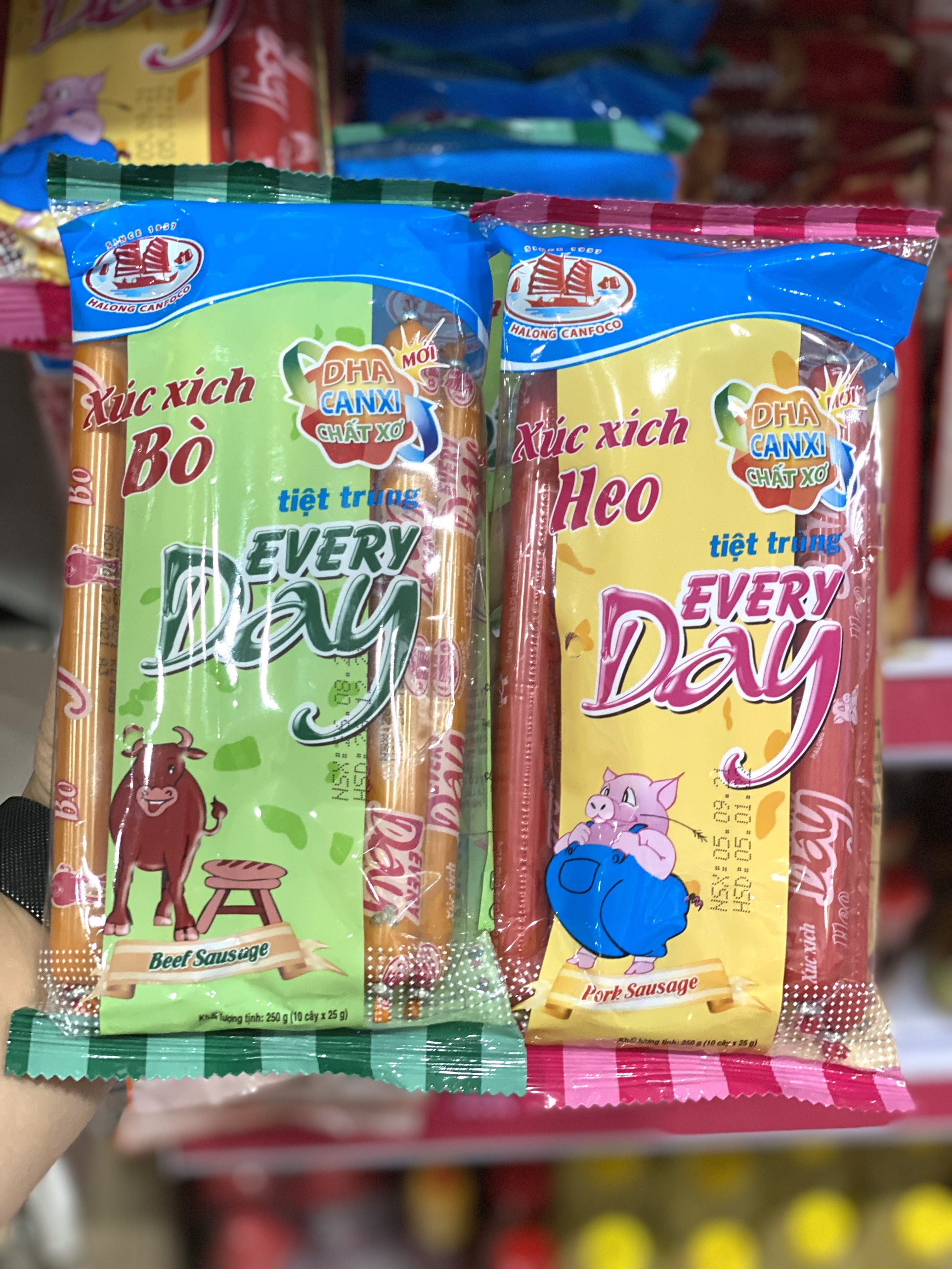 Xúc xích everyday heo - bò 250g