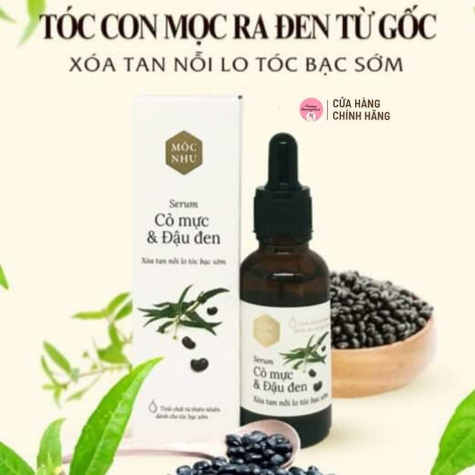 Serum cỏ mực và đậu đen mộc nhu