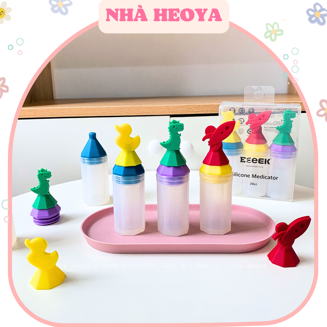 Dụng cụ hỗ trợ bé uống thuốc eeeek eeek hàn quốc